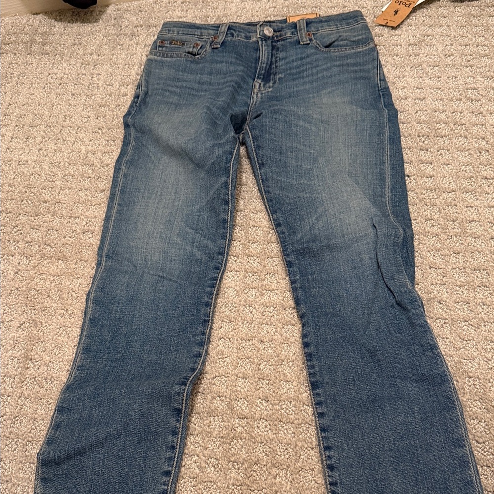 Polo Boys  Straight Leg Blue Jeans
